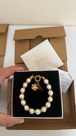 Narlı inci bileklik