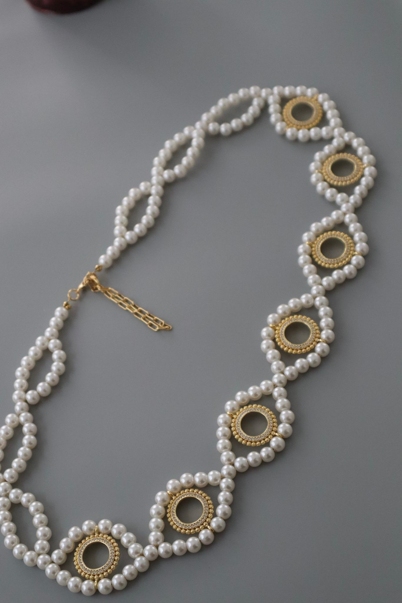 7 Çeyrekli inci kemer